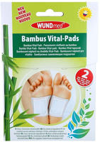 WUNDmed 02-130, WUNDmed Bambuspflaster Vital-Pads wei&szlig; 2 Pads