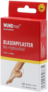 Wundmed Blasenpflaster hydrocolloid Mix 5-teilig