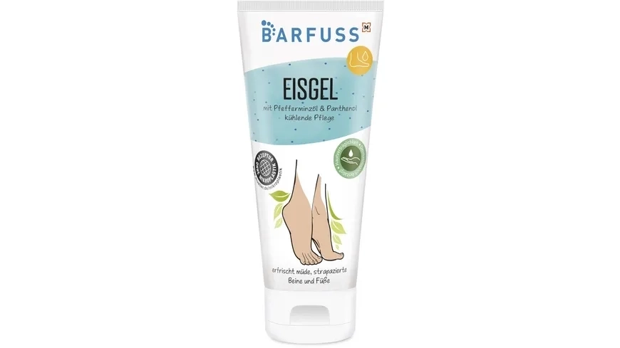 Barfuss Eisgel