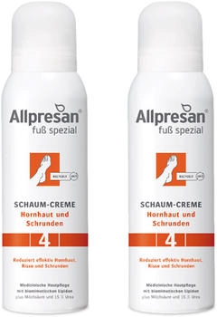 Allpresan Fuß Spezial Nr. 4 Schaum-Creme (2 x 125ml)