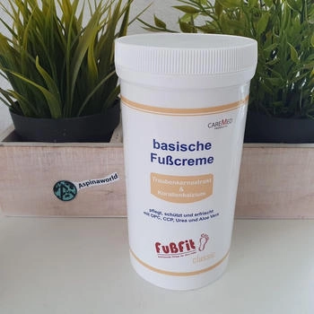CareMed FußFit basische Fusscreme (450ml)