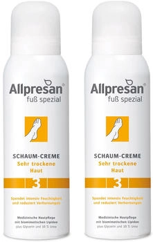 Allpresan Fuß Spezial Nr. 3 Schaum-Creme (2 x 200ml)