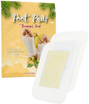Summer Foot Fußpads mit Ingweröl 2 Stk.