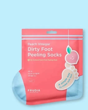 Frudia My Orchard Peach Peelingmaske für rissige Füße 40 g