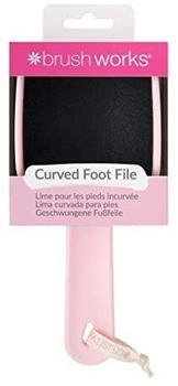 brushworks Curved Foot File Bimsstein für die Fersen
