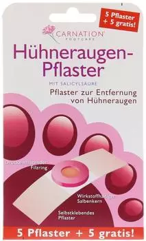 MY.SIZE Carnation H&uuml;hneraugen-Pflaster 5 + 5 gratis
