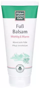 Allgäuer Latschenkiefer Allgäuer Latschenk. Fuß Balsam wohlig & warm 100 ml Creme