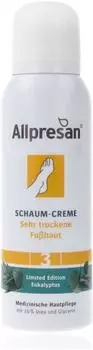 Allpresan Fuß spezial Schaum-Creme Nr. 3 Winter Edt. Eukalyptus 125 ml Schaum