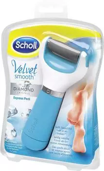 Scholl Velvet Smooth Express Pedi Diamond Blue