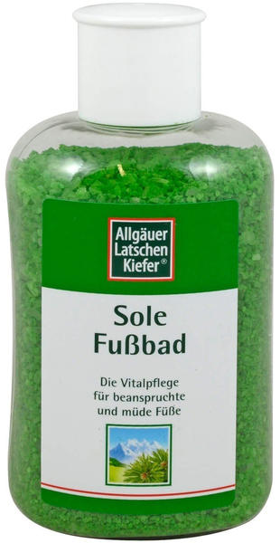 Allgäuer Latschenkiefer Sole Fußbad (350 g)