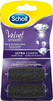 Scholl Velvet Smooth Wet & Dry Ersatzrollen Diamond Ultra Stark (2 Stk.)