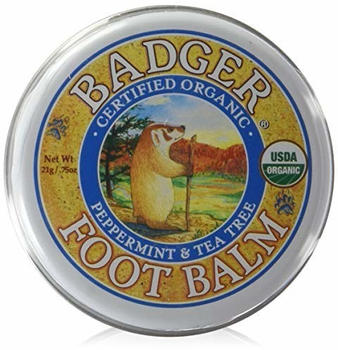 Badger Foot Balm Peppermint & Tea Tree (56g)