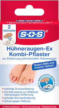 SOS Hühneraugen-ExKombi-Pflaster (54 Stk.)