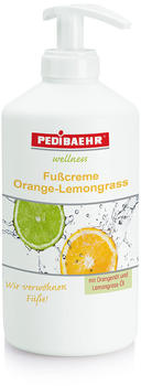 Pedibaehr Fußcreme Orange-Lemongrass (500ml)