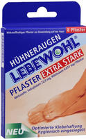 Lebewohl H&uuml;hneraugen Pflaster extra stark 8 St