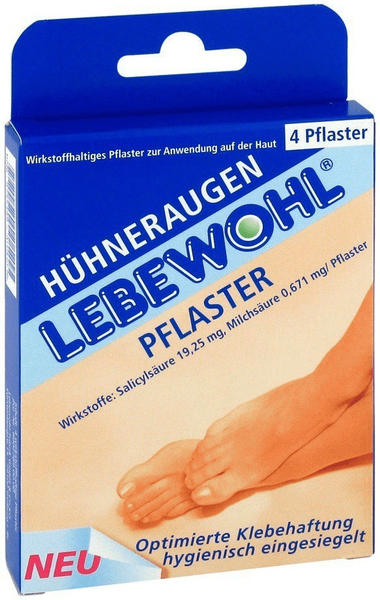 Lebewohl Hühneraugenpflaster (4 Stk.)
