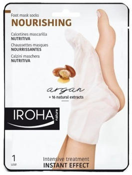 Iroha Foot Mask Socks Nourishing Argan (1 pair)