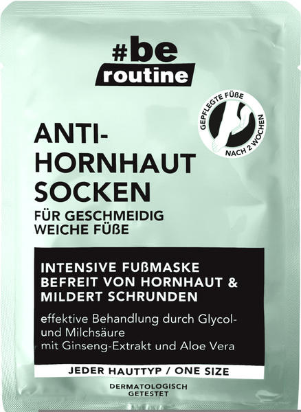 #be routine b.e. routine Anti-Hornhaut Socken, 1 Paar (1 St)