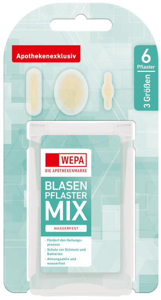 Wepa Blasenpflaster Mix (6Stk.)