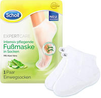 Scholl ExpertCare Intensiv pflegende Fu&szlig;maske in Socken mit Aloe Vera 1 St&uuml;ck
