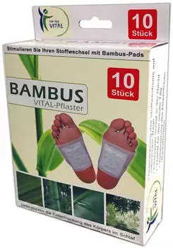 Top Ten Vital Bambus Vital-Pflaster (10 x 10 Stk.)