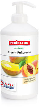 Pedibaehr Frucht-Fußcreme mit Mangobutter und Pfirsichkernöl (500ml)