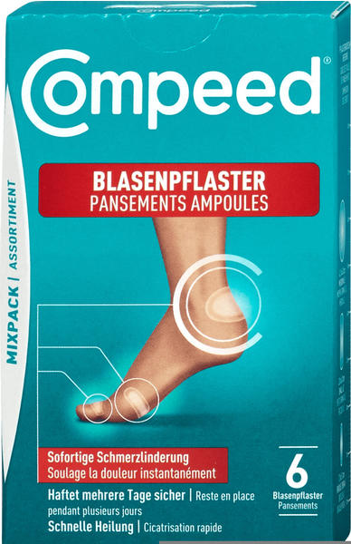 Compeed Blasenpflaster Mixpack (6 Stk.)
