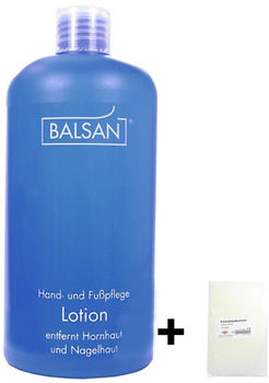 Balsan Hornhautentferner Lotion + Handschuhe (500ml)