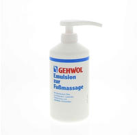 GEHWOL Emulsion zur Fu&szlig;massage Fusspflegelotion, Fusspilzschutz, 500 ml mit Spender