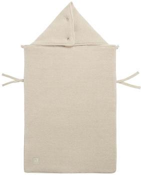 Jollein Fußsack - Basic Knit nougat
