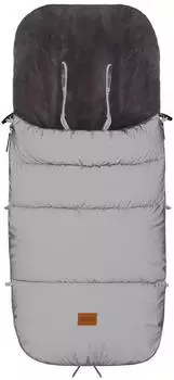 Fillikid Fußsack Kinley Reflect silber