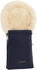 Werner Christ Baby Oslo Lammfellfußsack Babywanne ST navy