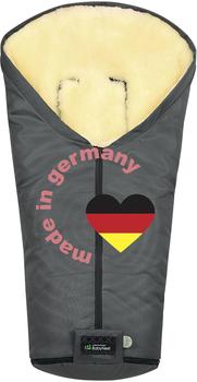 Odenwälder BabyNest Fußsack Henry anthrazit