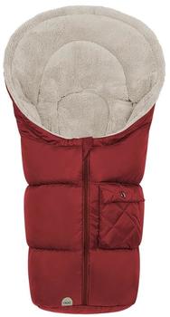 Odenwälder BabyNest Fußsäckchen Gino red velvet