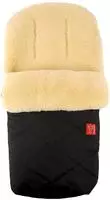 Kaiser 6541125, Kaiser Lammfell-Fu&szlig;sack Natura - Schwarz