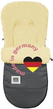 Odenwälder BabyNest Fußsack Tomy-cs anthrazit