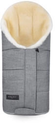 Werner Christ Baby Lammfell-Fußsack TULA vario grigio