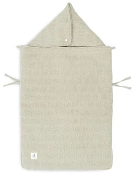 Jollein Grain Knit Fußsack Olive Green