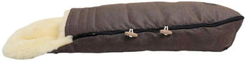 Kaiser Love the Nature Lammfell Fußsack brown melange