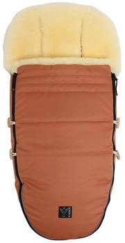Kaiser Love the Nature Lammfell Fußsack coral gold