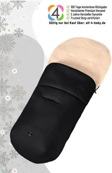 MOON Winterfußsack Premium ghost