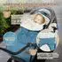 Joyz Babyfußsack Jeans Blau, Fleece, universal (Joyz-039)