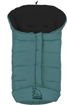 Heitmann Felle Eisb&auml;rchen Winterfu&szlig;sack Fleece, petrol, f&uuml;r Kinderwagen (7965SP)