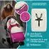 Monzana Baby-Fußsack gefüttert, wasserabweisend, rosa (4250525346855)