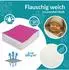 Monzana Baby-Fußsack gefüttert, wasserabweisend, rosa (4250525346855)