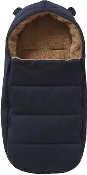 Vertbaudet Fu&szlig;sack f&uuml;r Kinderwagen & Babyschale, wetterfest, nachtblau