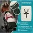 Monzana Baby Fußsack mit Handwärmer, wasserabweisend, grün (109349)