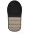 KIKKABOO Urban Fußsack für Kinderwagen, Steppdesign, beige (31108040167)