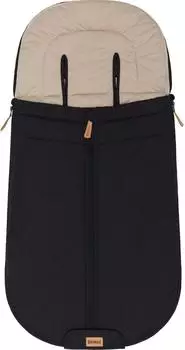 Fillikid Light Trend Sommerfußsack schwarz, Baumwolle/Polyester (3965-06)