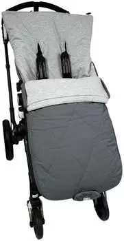 Kaiser Aurora Sommerfu&szlig;sack universal, dunkelgrau (6578824)